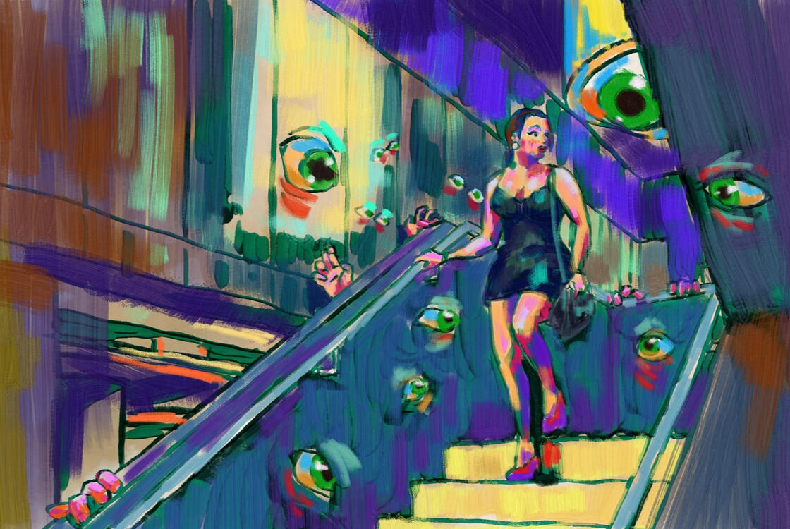 Cover for &quot;Dark Prey&quot; by Emily Klepp